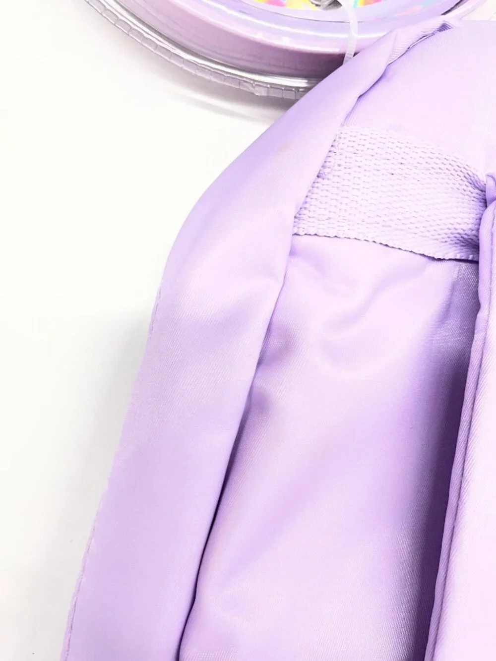 NEW Locker Club Kids' 16L Nylon Backpack with Headphone Pencil Pouch in Lavender